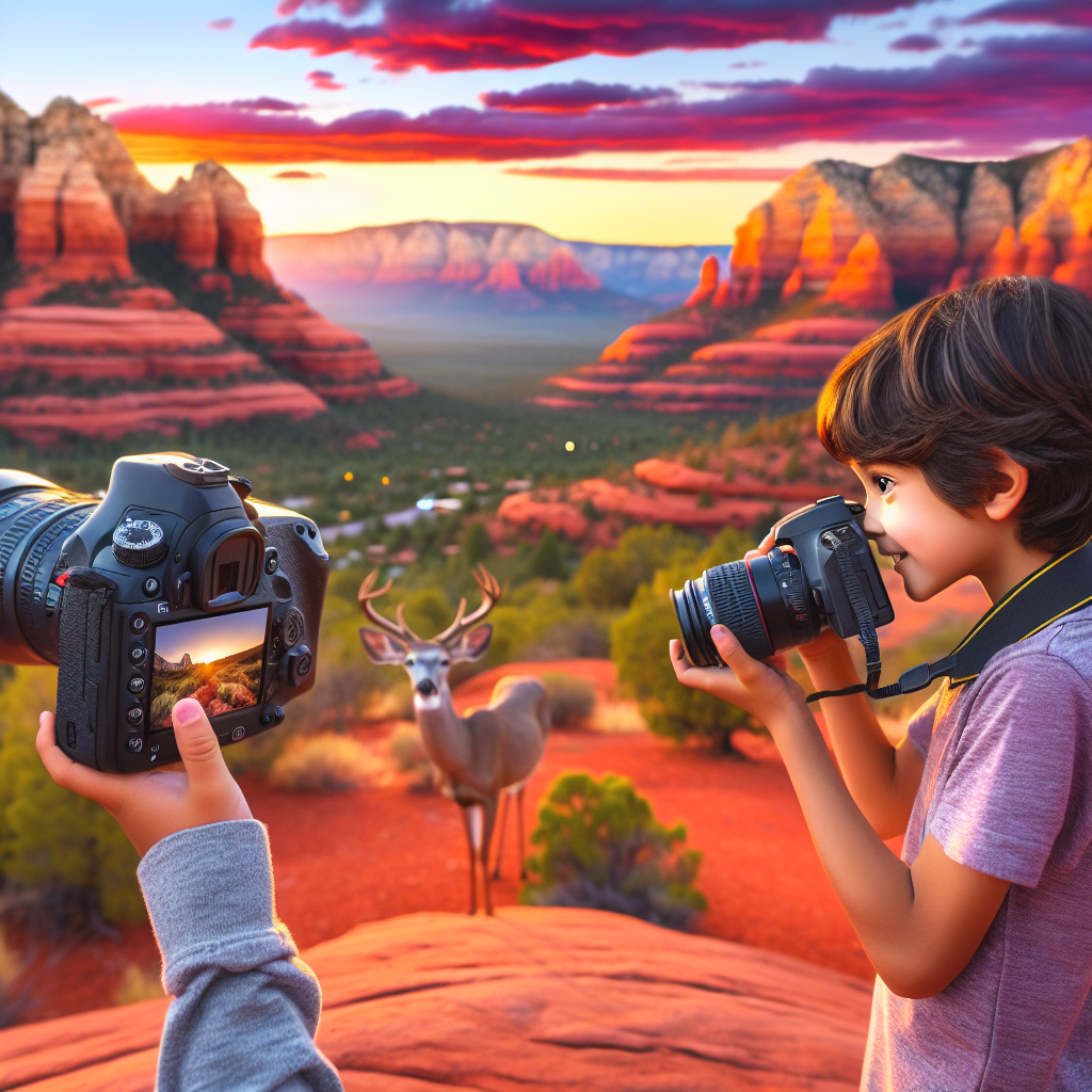 A Guide to Nature Photography for Kids in Sedona’s Natural Beauty