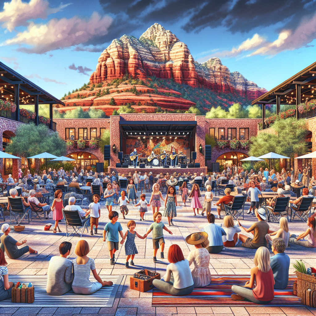 Enjoying Outdoor Concerts with Family in Sedona